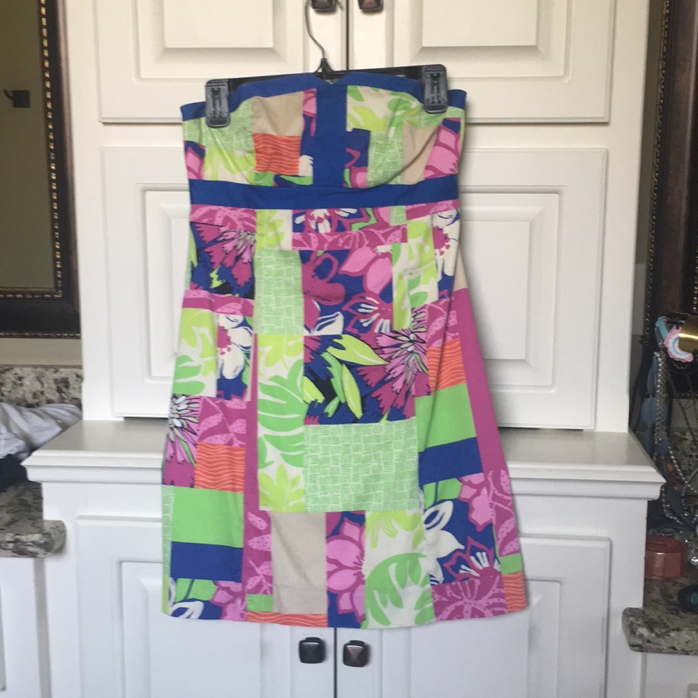 Lilly Pulitzer Size 2 Strapless dress